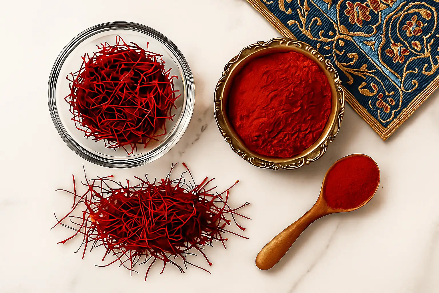 Saffron Threads vs Saffron Powder